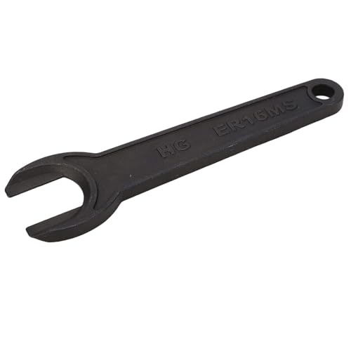 Werkzeuge Kompatibel mit CNC-Halterschlüssel, 45 Stahl CNC-Frässpindelschlüssel ERMS Maulschlüssel Gehärteter Brünierungs-Rostschutz CNC-Gravierfrässpindelhalter, Metalldrehmaschinen von GUNQQIG