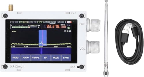 Werkzeuge Kompatibel mit DSP-SDR-Empfänger, 3,5-Zoll-Touchscreen-Kurzwellenradioempfänger 50 kHz bis 2 GHz mit Wärmeableitungsloch von GUNQQIG