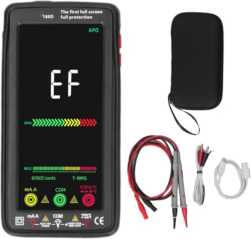 Werkzeuge Kompatibel mit Digital-Multimeter DC1000V AC750V Elektrischer intelligenter wiederaufladbarer Auto-Ranging-Tester Voltmeter von GUNQQIG