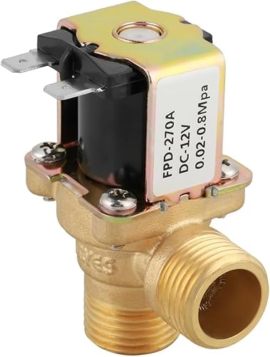 Werkzeuge Kompatibel mit Elektrisches magnetisches Magnetventil, DC 12 V DN15 G1/2 Messing elektrisches Magnetventil NC normalerweise geschlossener Einlass-Durchflussschalter mit Filter, Magnetventile Werkzeuge Kompatibel mit Elektrisches magnetisches Magnetventil, DC 12 V DN15 G1/2 Messing elektrisches Magnetventil NC normalerweise geschlossener Einlass-Durchflussschalter mit Filter, Magnetventile von GUNQQIG
