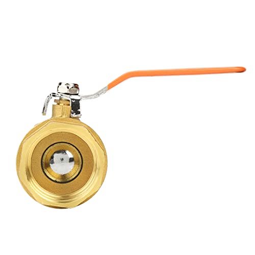 Werkzeuge Kompatibel mit Gewindekugelhahn, 1 Stück Messingkugelhahn DN32 2 Zoll BSP Messingrohrkugelverschraubung Luftkompressor-Absperrventil 1,6 MPa für Wasser, Hochdruckreinigerkupplungen Werkzeuge Kompatibel mit Gewindekugelhahn, 1 Stück Messingkugelhahn DN32 2 Zoll BSP Messingrohrkugelverschraubung Luftkompressor-Absperrventil 1,6 MPa für Wasser, Hochdruckreinigerkupplungen von GUNQQIG