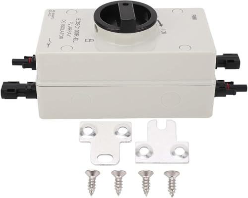 Werkzeuge Kompatibel mit Isolator-Schalter DC-32A 1000V PV Schnell schaltender Photovoltaik-Trennschalter IP66 wasserdicht von GUNQQIG
