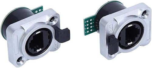 Werkzeuge Kompatibel mit RJ45 Wasserdichtes Panel, 2 Stück RJ45 PA-Material ELRJWH5-Platine Leiterplattenpanel Wasserdichte Platine Runder langlebiger Isolator, Kabel Werkzeuge Kompatibel mit RJ45 Wasserdichtes Panel, 2 Stück RJ45 PA-Material ELRJWH5-Platine Leiterplattenpanel Wasserdichte Platine Runder langlebiger Isolator, Kabel von GUNQQIG