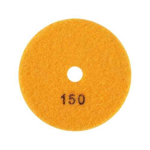 Werkzeuge Kompatibel mit Schleifrad, 100 mm, 4 Schleifscheiben, Nass-Diamant-Schleif- und Polierpad für Granit, Marmor, Stein [1000], Schleifscheiben (800)(150) von GUNQQIG