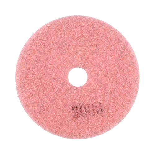 Werkzeuge Kompatibel mit Schleifrad, 100 mm, 4 Schleifscheiben, Nass-Diamant-Schleif- und Polierpad für Granit, Marmor, Stein [1000], Schleifscheiben (800)(3000) von GUNQQIG