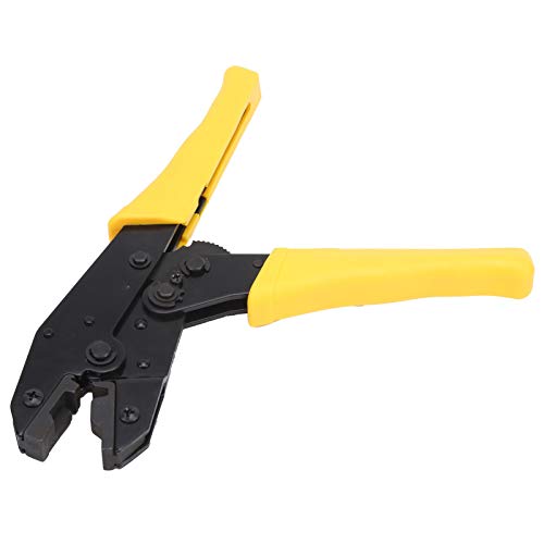 Werkzeuge Kompatibel mit Terminal Crimp Zange Ratsche Crimpen Werkzeug Mühelose Flagge Typ Terminal Stärke Stahl Crimpingpliers von GUNQQIG