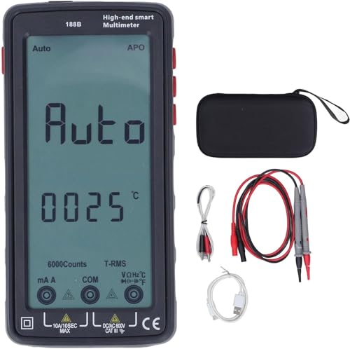 Werkzeuge Kompatibel mit USB WiFi Multimeter Hochgenaues Spannungs-/Temperatur-/Widerstands-/Strom-/Kapazitätsmessgerät von GUNQQIG