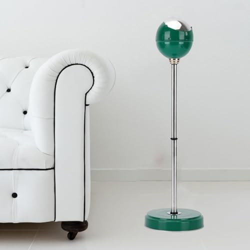 GUODDM Standaschenbecher mit Deckel, Vertikaler Aschenbecher - Abnehmbarer Bodenständer Aschenbecher - Zigarrenaschenbecher Für Zigaretten - Geeignet Für Aufzugseingang, Bar, Convenience Store(Green) von GUODDM