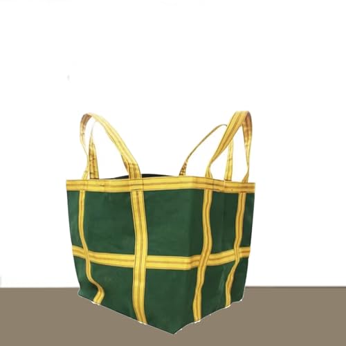 Hebesack zum Aufhängen – wiederverwendbarer Hebesack – Streusack aus Plane – Tonnensack Hebesack Web Segelsack für Kranplattform Gabelstapler, Dock Sicherheit starker tragender Sack(50 X 50X50CM/Load von GUODDM