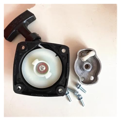 GUOFHUIO EB260 Rückstoßstarter & Krallenschrauben for EB260 1E34FB 34FB Motorgriff Gebläse Heckenschneider Seilzugstarter Seilgriff Tasse Seilteile von GUOFHUIO