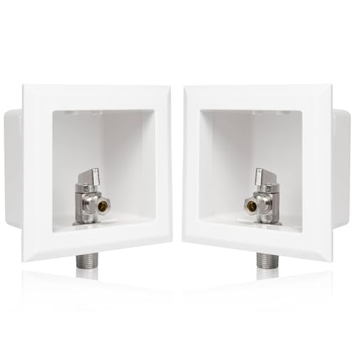 GUOFIS Geschirrspüler-Auslaufbox mit Kugelhahn mit 1/4-Umdrehung, 1,27 cm MIP-Schweißgewinde-Anschluss, 1 Stück GUOFIS Geschirrspüler-Auslaufbox mit Kugelhahn mit 1/4-Umdrehung, 1,27 cm MIP-Schweißgewinde-Anschluss, 1 Stück von GUOFIS