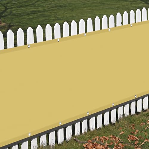 Sonnensegel Balkon 1.8 x 8 m Rechteckig Wasserdicht 98% UV Schutz Pergola Garten Balkon Schattentuch Ohne Bohren mit Ösen Segeltuch für Terrasse Garten, Creme Farben Sonnensegel Balkon 1.8 x 8 m Rechteckig Wasserdicht 98% UV Schutz Pergola Garten Balkon Schattentuch Ohne Bohren mit Ösen Segeltuch für Terrasse Garten, Creme Farben von GUOGHUI