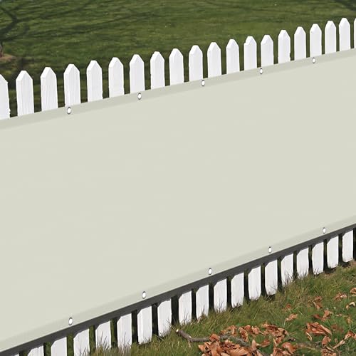 Sonnensegel Balkon 6 x 8 m Rechteckig Wasserdicht 98% UV Schutz Pergola Garten Balkon Schattentuch Ohne Bohren mit Ösen Segeltuch für Terrasse Garten, Beige Sonnensegel Balkon 6 x 8 m Rechteckig Wasserdicht 98% UV Schutz Pergola Garten Balkon Schattentuch Ohne Bohren mit Ösen Segeltuch für Terrasse Garten, Beige von GUOGHUI