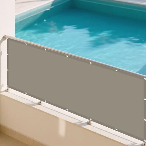 Sonnensegel Rechteckig 485 x 790 cm Rechteckig Wasserdicht 98% UV Schutz Sonnenschutz Windschutz Vielen Größen mit Spannseilen für Garten Balkon, Khaki Sonnensegel Rechteckig 485 x 790 cm Rechteckig Wasserdicht 98% UV Schutz Sonnenschutz Windschutz Vielen Größen mit Spannseilen für Garten Balkon, Khaki von GUOGHUI