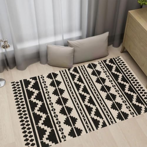 GUOJUN Küchenteppich Waschbar rutschfest 40 x 110 cm Rutschhemmender Gelrücken Kuschelige Teppiche, Läufer Teppich Flur Weich Schmutzabweisend, Kurzflor für Schlafzimmer Wohnzimmer, F GUOJUN Küchenteppich Waschbar rutschfest 40 x 110 cm Rutschhemmender Gelrücken Kuschelige Teppiche, Läufer Teppich Flur Weich Schmutzabweisend, Kurzflor für Schlafzimmer Wohnzimmer, F von GUOJUN