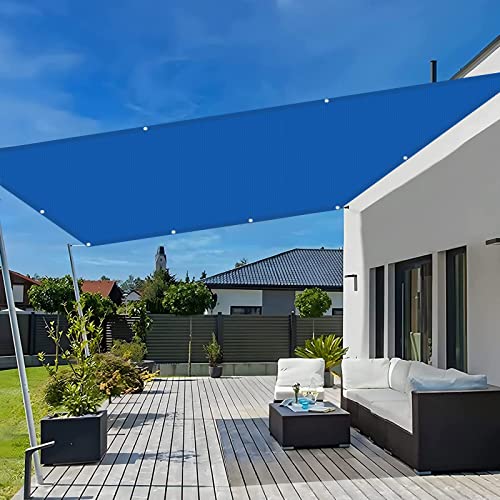 Sonnensegel Sonnenschutz 1.7 x 2.2 m Rechteck UV-Schutz Reißfest Schattentuch Sonnenschirme mit Spannseilen mit Befestigungs Kit für GartenTerrasse Pavillons, Dunkelblau Sonnensegel Sonnenschutz 1.7 x 2.2 m Rechteck UV-Schutz Reißfest Schattentuch Sonnenschirme mit Spannseilen mit Befestigungs Kit für GartenTerrasse Pavillons, Dunkelblau von GUOJUN