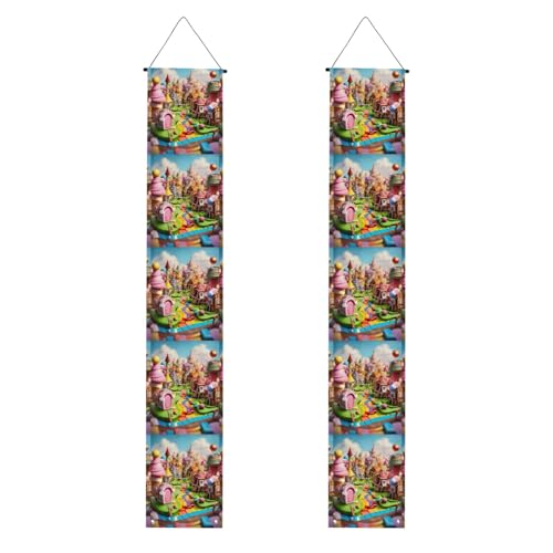 Candy Land Print Decor Banner Hintergrund Congrats Door Suitable Indoor Outdoor Use Easy Installation Candy Land Print Decor Banner Hintergrund Congrats Door Suitable Indoor Outdoor Use Easy Installation von GUOLGP