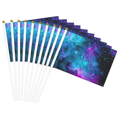 Coole Flaggen mit Sternenfluss-Druck, leicht, für Partys, Paraden, Veranstaltungen, Festivals, Dekorationen von GUOLGP