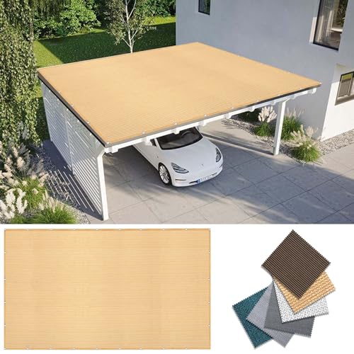 Sonnensegel Atmungsaktiv Nach Maß 175 x 390 cm Rechteckig Atmungsaktiv 98% UV Schutz Outdoor Schattiernetz mit Ösen mit Ösen Ohne Bohren mit Seil für Garten Terrasse, Creme Farben Sonnensegel Atmungsaktiv Nach Maß 175 x 390 cm Rechteckig Atmungsaktiv 98% UV Schutz Outdoor Schattiernetz mit Ösen mit Ösen Ohne Bohren mit Seil für Garten Terrasse, Creme Farben von GUOLIXIA