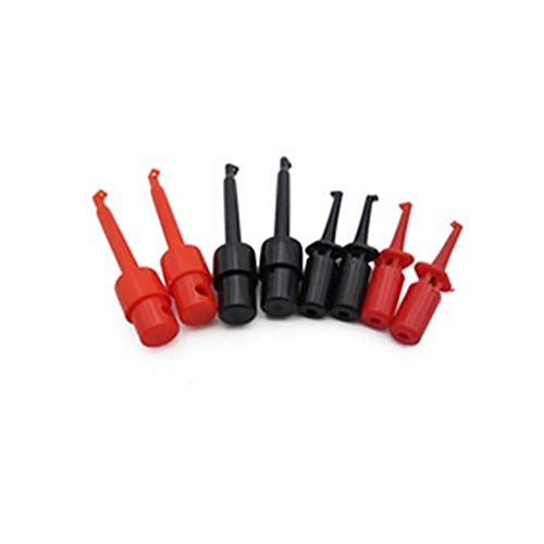 20pcs Hakenklemme Test Probe Rundkopf for elektronische Testing Schwarz Red Small Size,Kompakt und leicht 20pcs Hakenklemme Test Probe Rundkopf for elektronische Testing Schwarz Red Small Size,Kompakt und leicht von GUOPIN