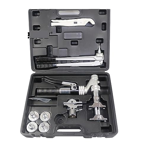 Beliebtes hydraulisches Pex-Presswerkzeug IG-1632AZ, Bereich 16–32 mm, verwendet for REHAU-Systeme mit Pex-Press- und Aufweitwerkzeugen Für die Ewigkeit gebaut(With 2 sets of dies) von GUOPIN