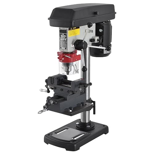 Bohrmaschine, Mini Präzision Multifunktionale Tischbohrmaschine Arbeitstisch Drehen Fräsmaschine Desktop Ständer Klemme Bohrmaschine,Haltbarkeit(B) von GUOPIN