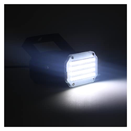 DJ-Licht für Partys, 48. LED RGB UV. Weiße Blitzlicht-Disco DJ. Partyurlaub Weihnachten Music Club Sound aktiviert Flash Bühnenbeleuchtungseffekt(White) von GUOPIN