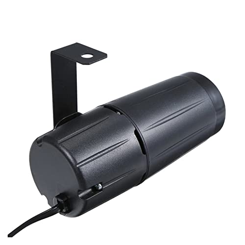 DJ-Licht für Partys, 5W-LED. Beam Spotlight Pinspot Lichtspiegelkugeln DJ. Disco Party Christmas Dance Urlaub Back Lights Bühnenbeleuchtungseffekt(Warm Light) von GUOPIN