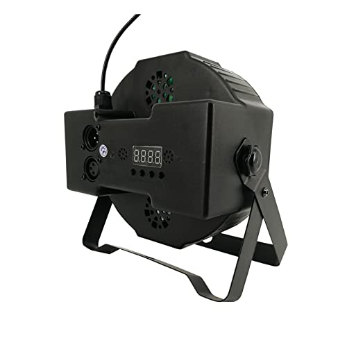 DJ-Licht für Partys, LED Par 7x1. 8W RGBWA + UV 6in1 Beleuchtungsprofi for Bühneneffekt-Atmosphäre der Disco DJ. Musik Party Club Dance Floor(7x12W Fixed Plug) von GUOPIN