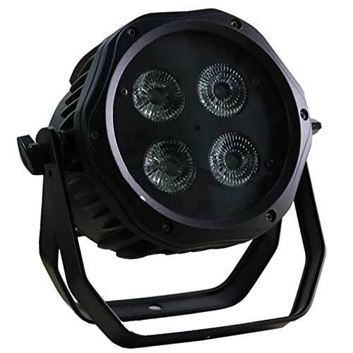 DJ-Licht für Partys, Outdoor Waterproof 4x18W 6in1 Tianxin Lamp Led Par Light IP65 Stage 64 Wedding Show(UK Plug) von GUOPIN