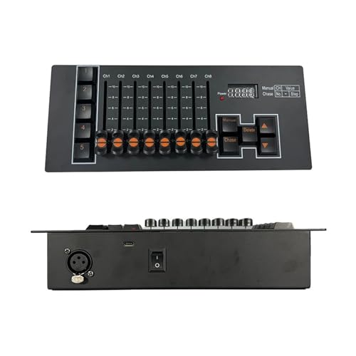 DMX-Controller, Mini DMX 512 Console 40CH Bühnenbeleuchtungssteuerung, Effekte Batteriebetriebene DJ-Disco-Beleuchtungskonsole Befehlsgerätelampe für volle Kontrolle DMX-Controller, Mini DMX 512 Console 40CH Bühnenbeleuchtungssteuerung, Effekte Batteriebetriebene DJ-Disco-Beleuchtungskonsole Befehlsgerätelampe für volle Kontrolle von GUOPIN