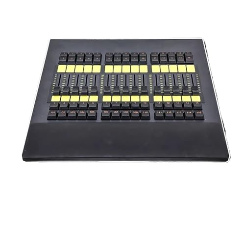 DMX-Controller, Software Fader Wing Controller Connect for Bühnenbeleuchtung DMX Moving Head Beleuchtung 2048 Parameter Command Wing für volle Kontrolle(5PIN Carton Box) von GUOPIN