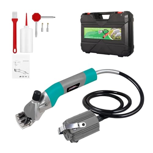 Drehbare Elektrische Schafschurschere Mit Flexibler Welle, Scheren- Und Ziegenscherenmaschine Mit Klingenschleif- Und -schärfer,Hohe Härte(3PCS) von GUOPIN