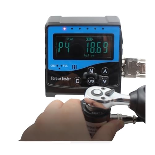 Drehmoment, ANSJ-5 Tragbarer Drehmomentschlüssel-Tester Kalibrieren 1% Drehmomentadapter Anziehen von Schrauben Drehmoment und Befestigungselementen,Stabilere von GUOPIN