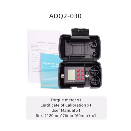 Drehmoment, Digitaler Drehmomentmesser, 0,1–340 Nm, einstellbarer Drehmomentmesser-Adapter, professeller elektronischer Drehmomentschlüssel, universelle Reparaturwerkzeuge,Stabilere(Torque0.3-30N.m) von GUOPIN