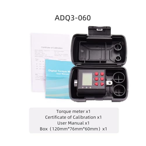 Drehmoment, Digitaler Drehmomentmesser, 0,1–340 Nm, einstellbarer Drehmomentmesser-Adapter, professeller elektronischer Drehmomentschlüssel, universelle Reparaturwerkzeuge,Stabilere(Torque0.6-60N.m) von GUOPIN