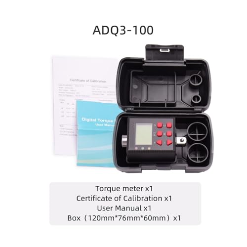 Drehmoment, Digitaler Drehmomentmesser, 0,1–340 Nm, einstellbarer Drehmomentmesser-Adapter, professeller elektronischer Drehmomentschlüssel, universelle Reparaturwerkzeuge,Stabilere(Torque1-100N.m) von GUOPIN