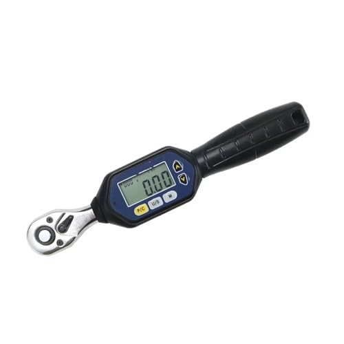 Drehmoment, Mini-Drehmomentschlüssel, 1/4 Zoll, 3/8 Zoll, 1/2 Zoll, tragbarer Schraubenschlüssel, bidirektionaler Ratschenkopf-Drehmomentschlüssel, digitale Handwerkzeuge,Stabilere(AWM-10) von GUOPIN