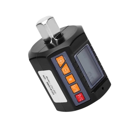 Drehmoment, Torsionsmessgerät mit Digitalanzeige, tragbarer hocräziser Schraubenschlüsseladapter ZNC-200, 6-200 N.M Schraubenschlüssel-Drehmomenttester,Stabilere von GUOPIN