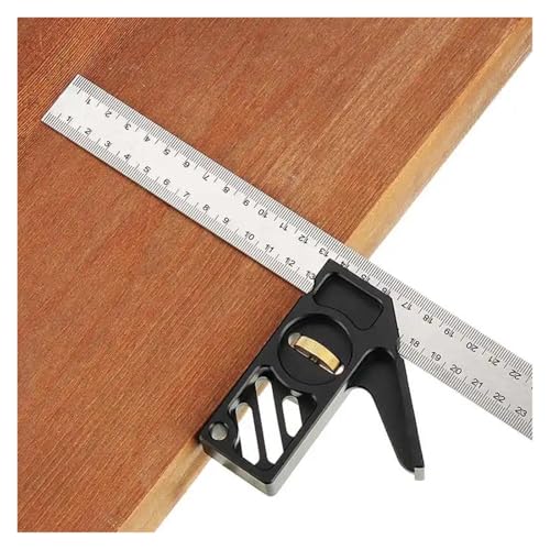 Endmaße Einstellbare 300-mm-Linealpositionierungsblocklehre 45/90-Winkel-Linienmarkierungslehre Anreißer-Locator Für Präzisionskalibrierung von GUOPIN