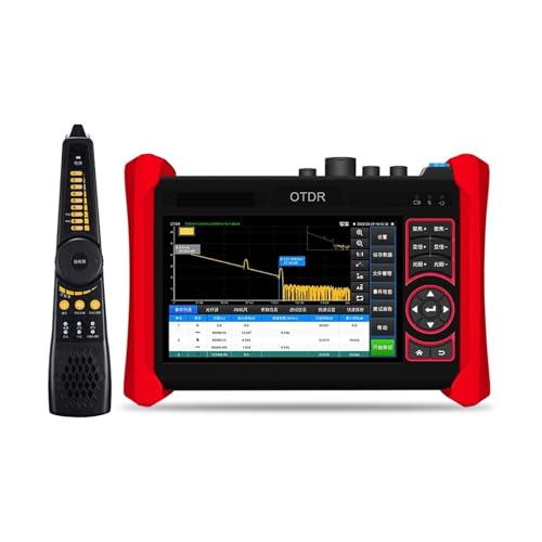 Glasfaser-OTDR, 4K OTDR IPC Tester 1310/1550nm 1610nm Aktive Faser Multi In 1 Optisches Zeitbereichsreflektometer,Funktionsreich(A(1610 32)) von GUOPIN
