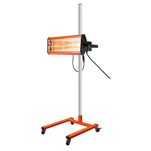 Große Trocknungsfläche, 1050W Auto Infrarotfarbe Backlampe Mobile Auto Heiztrockner Infrarotlicht Kurzwelle Härtungslampe for Spritzkabine von GUOPIN