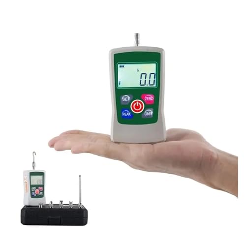 Kraftmessgerät, Kraftmessgerät Digitales Kraftmessgerät Push Pull mit Hintergrundbeleuchtung Elektronischer Dynamometer Tragbarer Tester AMF(100N) von GUOPIN