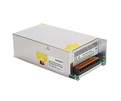 Labornetzteil, AC zu DC 80V 15A 1200W Schaltnetzteil, Antriebstransformator, for CNC-Motoren, industrielle elektronische Elektrogeräte usw.(AC185-265V) von GUOPIN