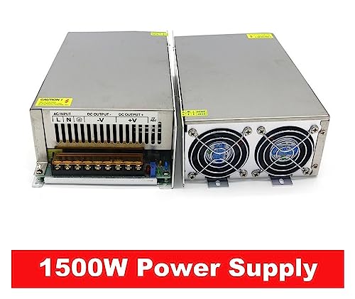 Labornetzteil, DC 30V 50A 1500W Netzteil, stabiles Netzteil, 1500W Schaltnetzteil(12V) von GUOPIN