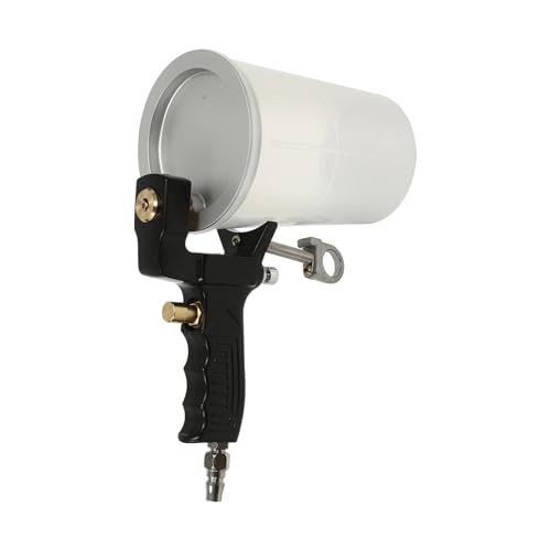 Lackierpistole, 4mm Air-powered Gel Coat Spray Gun Set Faser-Verstärkt Kunststoff FRP Malerei Sprayer Handheld,Glättgerät von GUOPIN