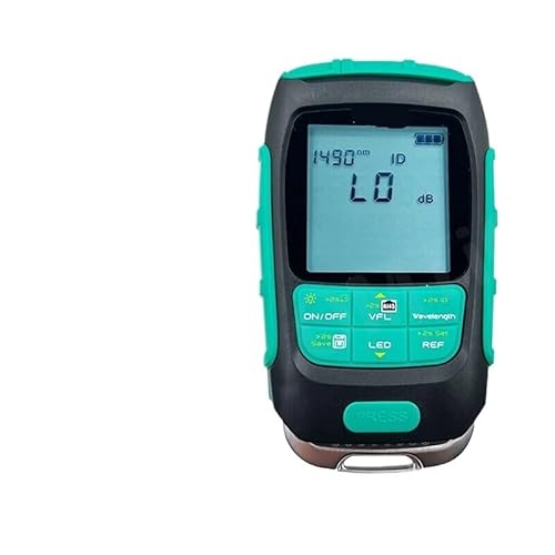 MINI Fiber Optical Power Meter OPM Tool Visual Fault Locator VFL Connector Netzwerkkabeltest,Regenfest(MT7615-70 to 10dB) von GUOPIN