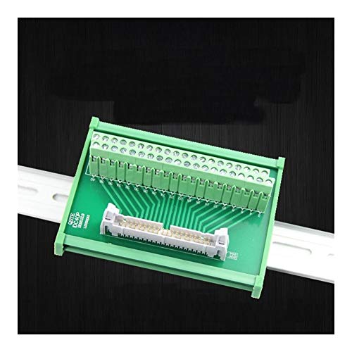 Männlich Double-Layer-Terminal Block Horn 40-Bit-Adapterplatte 40-Core-Klemmenblock,Kompakt und leicht(50 chip) von GUOPIN