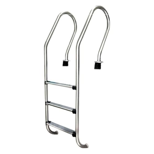 Poolleitern, Schwimmbad Spezielle Rolltreppe Edelstahl Wasserleiter Verdickte Handlauftreppe Unterwasserkletterleiter Rutschfestes Pedal,Robust und stabil(SF-415-1.5mm not embedded) von GUOPIN