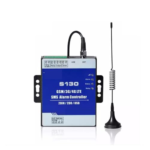 Schiebetoröffner GSM 3G 4G Wireless Remote Switch SMS Remote Controller S130 Smart Home Automation Mehrfacher Schutz und Sicherheit(4G version) von GUOPIN